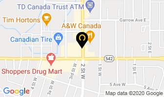 A & W Restaurant in Brooks map