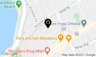 A B Crane Service Ltd in Ottawa map