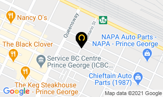 A C A Catering Ltd in Prince George map