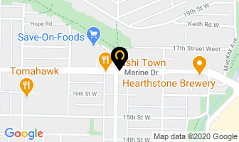 A C & D Insurance Services in North Vancouver map