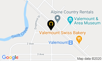 A Cut Above in Valemount map