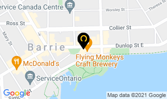A Farber & Partners Inc in Barrie map