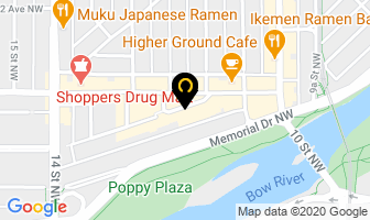 A Fine Bikini Line in Calgary map