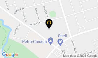 A G Simpson-Ags Automotive Systems in Oshawa map