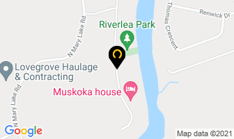 A Gingerbread Bed & Breakfast in Huntsville map