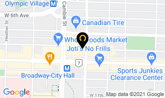 A J Security Locksmith Shop in Vancouver map