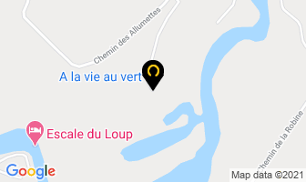 A La Vie Au Vert in Cowichan Bay map