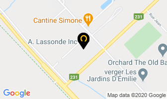 A Lassonde Inc in Rougemont map