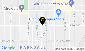 A Marine Experience in Edmonton map