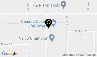 A N B Steel Fabrications in Calgary map