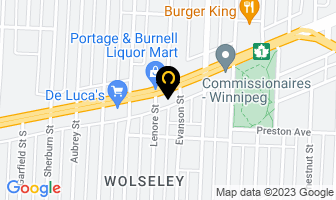 A Natural Wellness Chiropractic Centre Dr Robert Stitt in Winnipeg map