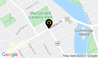 A Neighbourhood Connection in Ottawa map