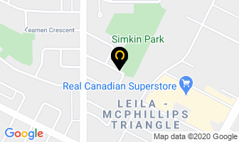 A-People's Limousine Services in Winnipeg map