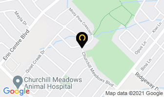 A-Plus Appliances Service in Mississauga map