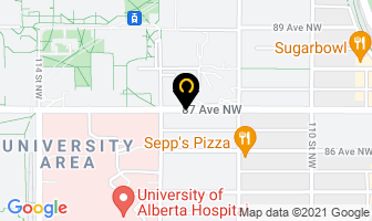 A Plus Fastfood Restaurant in Edmonton map