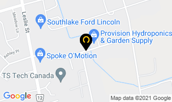 A Plus Tools Canada Inc in Newmarket map