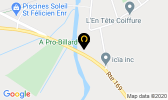 A Pro-Billard Inc in Saint-Prime map