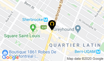 A Q E I P S in Montreal map