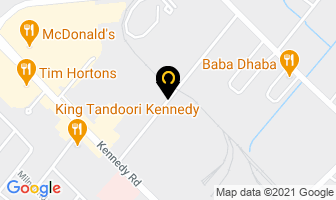 A-Z Transport & Warehousing Ltd in Brampton map