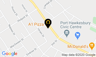 A1 Pizza in Port Hawkesbury map