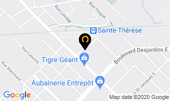 Aa Dot Div Service Gibeault in Sainte-Thérèse map