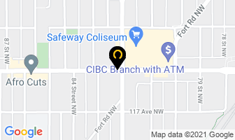 Aaa Foundations in Edmonton map