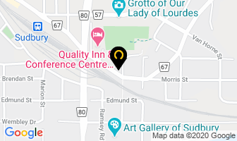 Aaron Taxi in Sudbury map