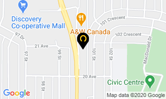 Aaron's in North Battleford map