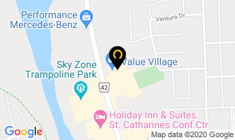 Aaron's Sales & Lease in St. Catharines map