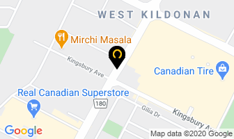 Aarons Sales & Lease in Winnipeg map