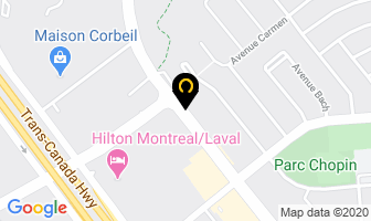 Abat-Jour Illimit&eacute;s in Laval map