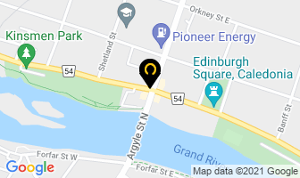Abbey's Appliance Repair Services in Caledonia map