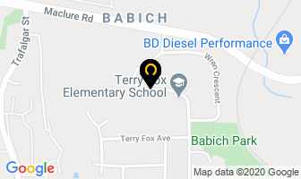 Abbotsford School District Elementary Schools-Terry Fox Elementary in Abbotsford map