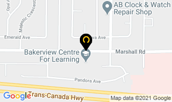 Abbotsford School District No 34 Bakerview Centre For Learning in Abbotsford map