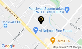 Abc Building Service in Mississauga map