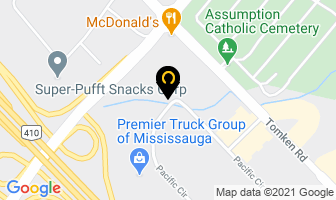 Abc Consolidators International in Mississauga map