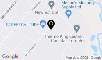 Abc Netting Inc in Mississauga map