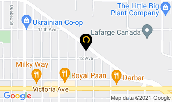 Abc Welding Ltd in Regina map
