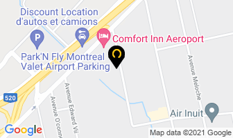 Abco International Freight Inc in Dorval map