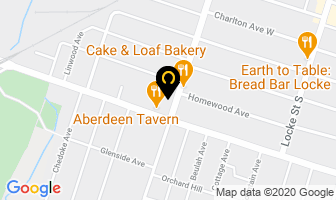 Aberdeen Gardens Retirement Residence in Hamilton map