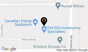 Aberdeen Specialty Concrete Services in Saskatoon map