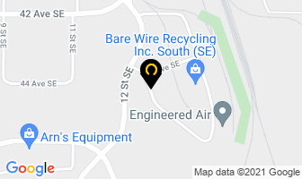 Able Compressor Services in Calgary map