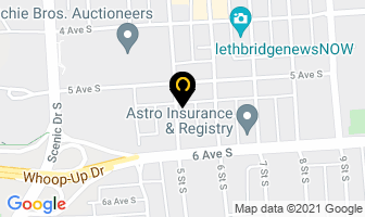 Able Dental Family Dentistry in Lethbridge map