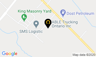 Able Trucking Ontario Inc in Caledon map