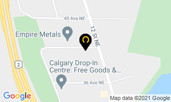 Abm General Contracting Inc in Calgary map