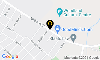Aboriginal Legal Services in Brantford map