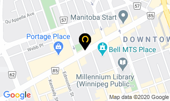 Aboriginal Peoples Television Network in Winnipeg map