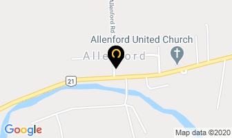 Above All Overhead Doors in Allenford map