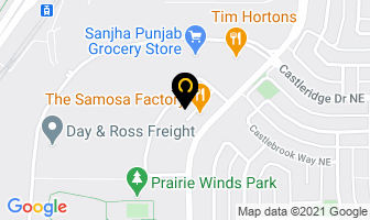 Above All Safety Driving Schoolopen Office in Calgary map