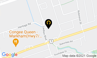 Abraham's Garage in Markham map